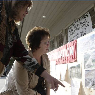 Erdrutsch in den USA