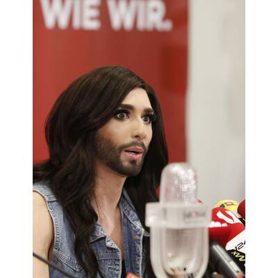 So jubelnd wurde Conchita Wurst empfangen