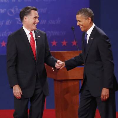 Der US-Präsident und sein Herausforderer treffen zum ersten Mal im TV aufeinander