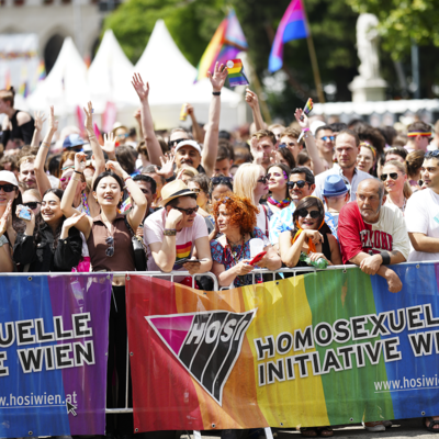 Regenbogenparade in Wien