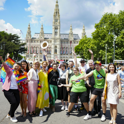 Regenbogenparade in Wien