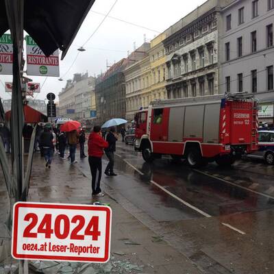 Wohnhaus in Wien nach Explosion eingestürzt