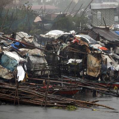 Taifun Rammasun fegte über die Philippinen