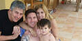 Lionel Messi postet Familienschnappschuss Instagram