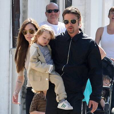 Brad, Angie und die Kids