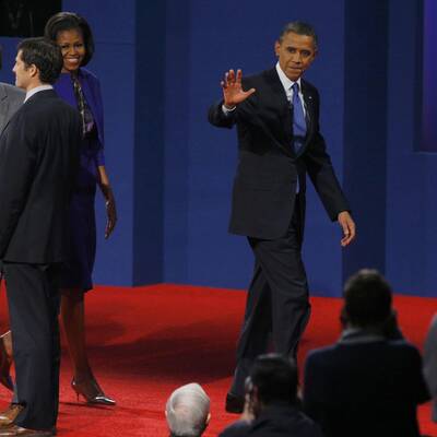 Der US-Präsident und sein Herausforderer treffen zum ersten Mal im TV aufeinander