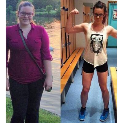 Beeindruckende Vorher-/Nacher-Bilder