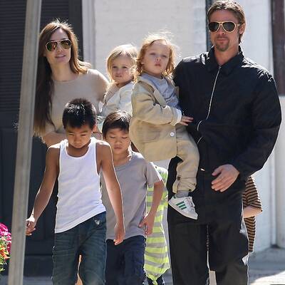 Brad, Angie und die Kids