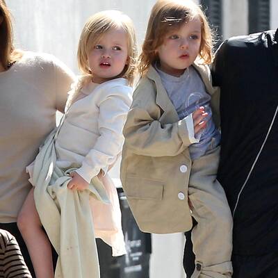 Brad, Angie und die Kids