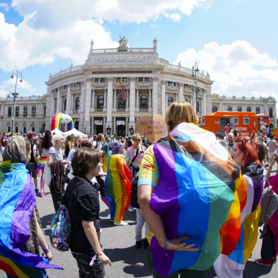 Regenbogenparade in Wien