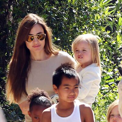 Brad, Angie und die Kids