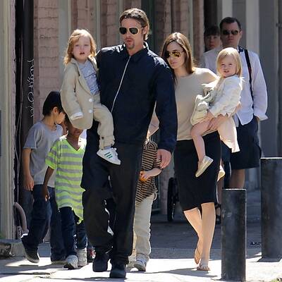 Brad, Angie und die Kids