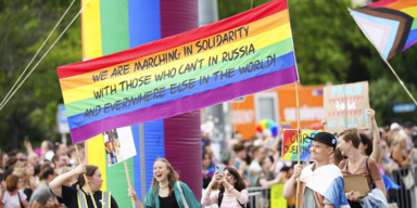 Regenbogenparade in Wien