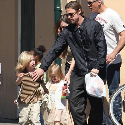 Brad, Angie und die Kids