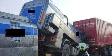 Massen-Crash auf der A2 bei Graz 