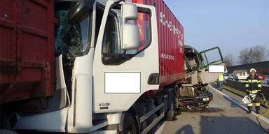 Massen-Crash auf der A2 bei Graz 