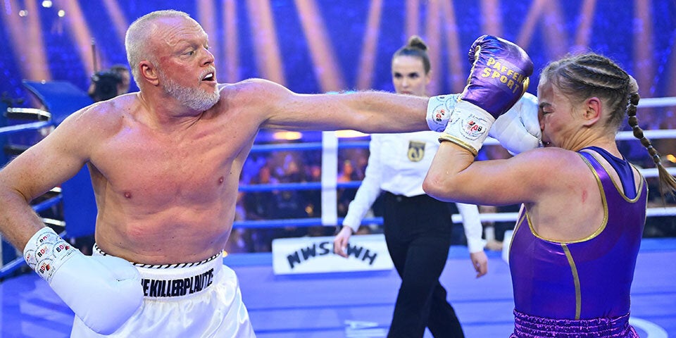 Stefan Raab Regina Halmich