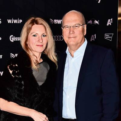 Wien-Holding-Chef Peter Hanke mit seiner Ehefrau
