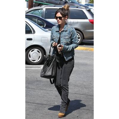 Stars lieben Denim-Kleider