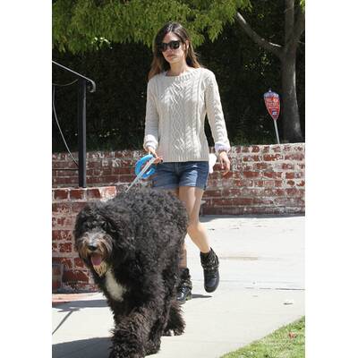 So sehen die Stars beim Gassigehen aus