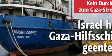 Gaza-Hilfsschiff von Israelis geentert