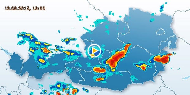 Schwere Unwetter-Schäden im Burgenland