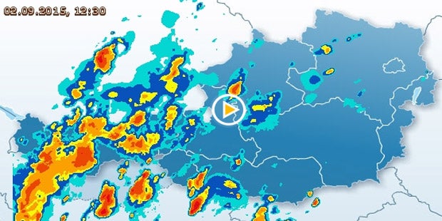 Kaltfront beendet Hitzewelle