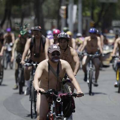 6. jährlicher Weltnacktradeltag