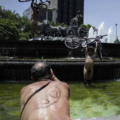 6. jährlicher Weltnacktradeltag