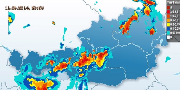 Heftige Gewitter beenden Hitzewelle