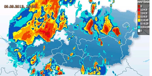 Unwetter überrollen Österreich