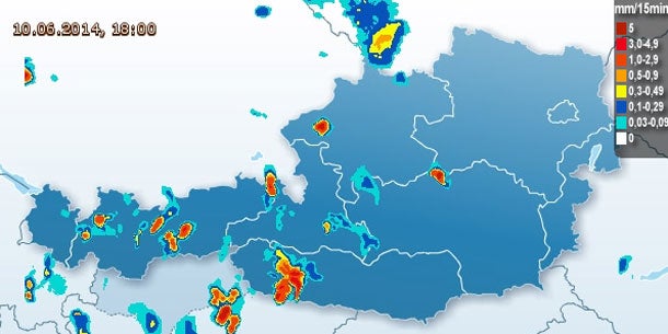 So schwitzt Österreich bei Sahara-Hitze