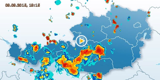 Hitzewelle auf dem Höhepunkt