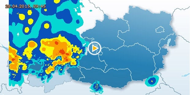 Sturm bläst uns den Frühling weg