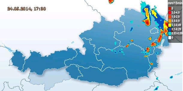 Blitz-Unwetter legte Wien lahm