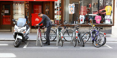 Aktion scharf gegen Radler