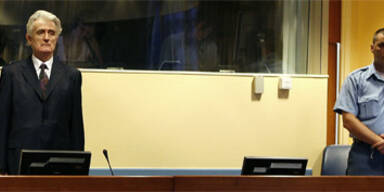 Karadzic erstmals vor dem UNO-Richter