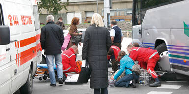 Radfahrer mit Autotür "abgeschossen"