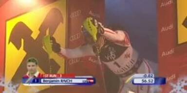 Herrenslalom in Zagreb, 2. DG, Benjamin Raich