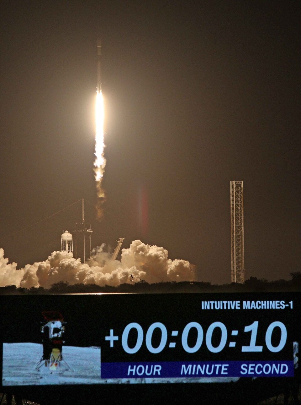 Space X Falcon-9-Rakete