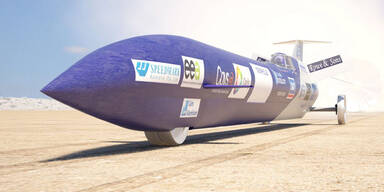 Raketen-Auto will neuen Speed-Rekord
