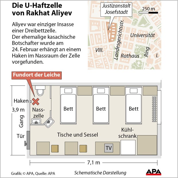 Aliyev: Freisprüche vom Doppelmord-Vorwurf