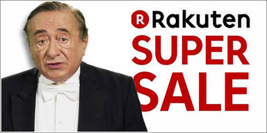 Rakuten.at greift jetzt mit Richard Lugner an