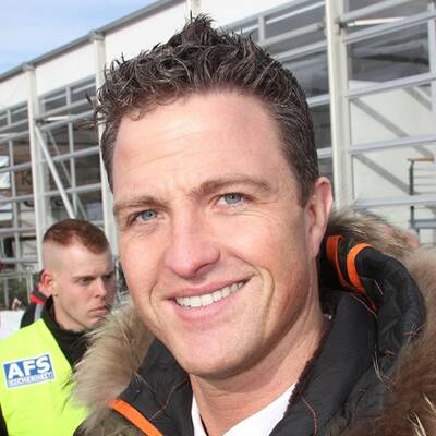 Stars bei der Abfahrt auf der Streif