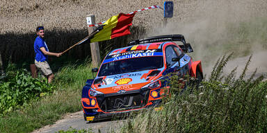 Rallye WM Neuville in Belgien