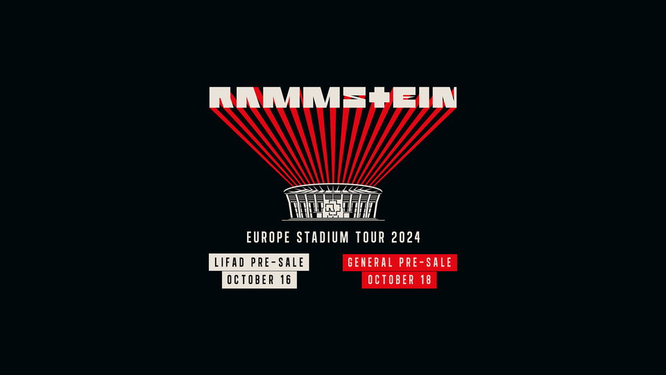 Rammstein gehen 2024 wieder auf Europa-Tour!