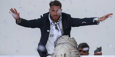 Sergio Ramos fast von Ast erschlagen