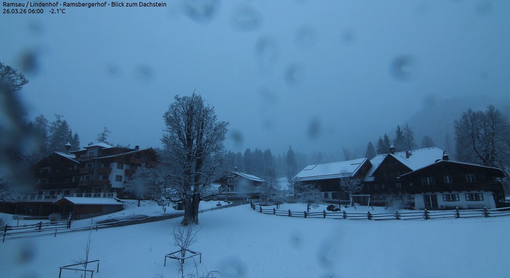 Schnee in der Ramsau