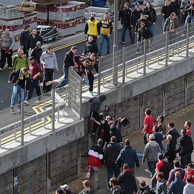 Randale vor CL-Finale