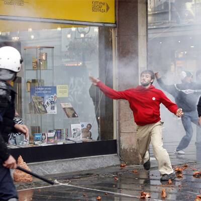 Krawalle in Belgrad